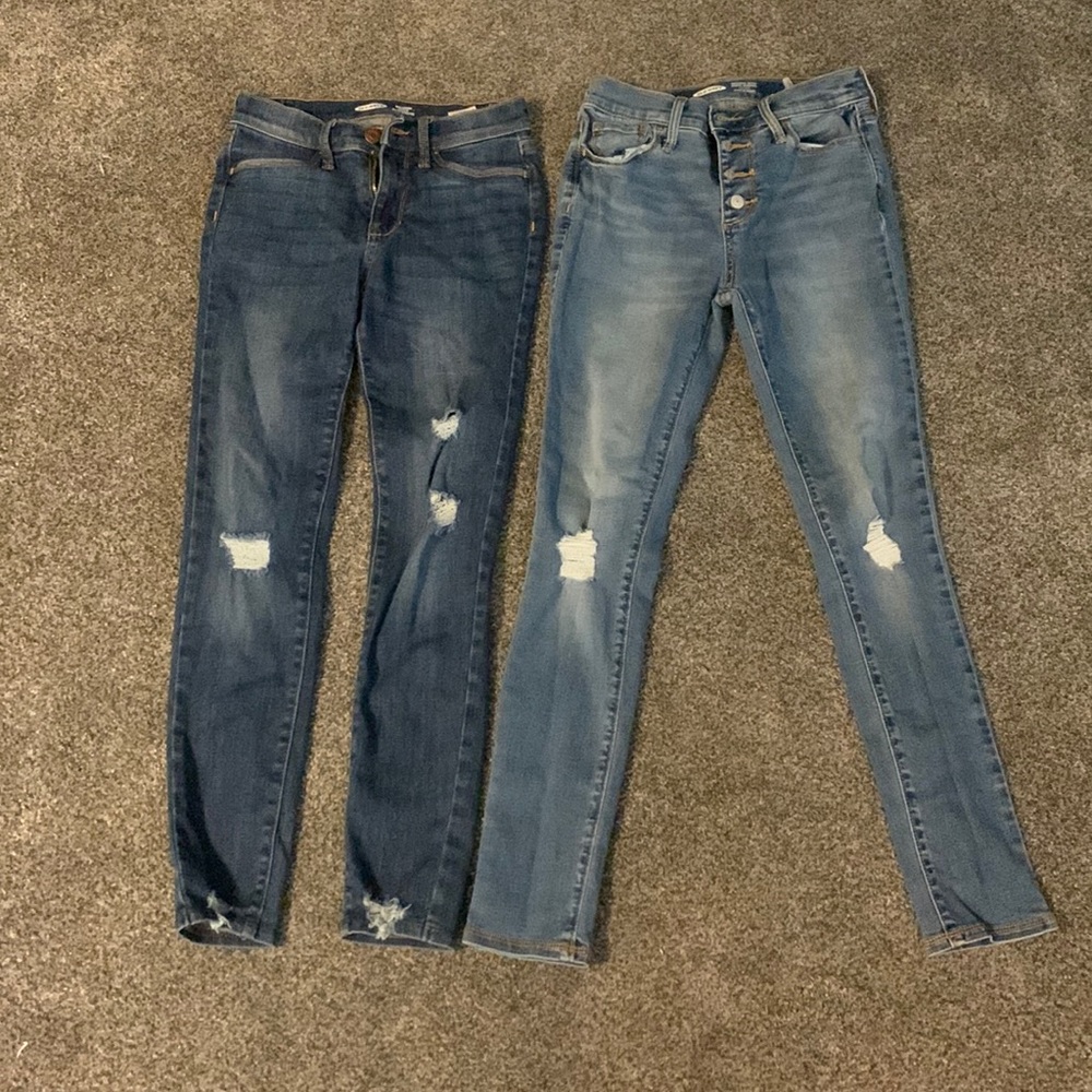 Girls size 12 old navy jeans
